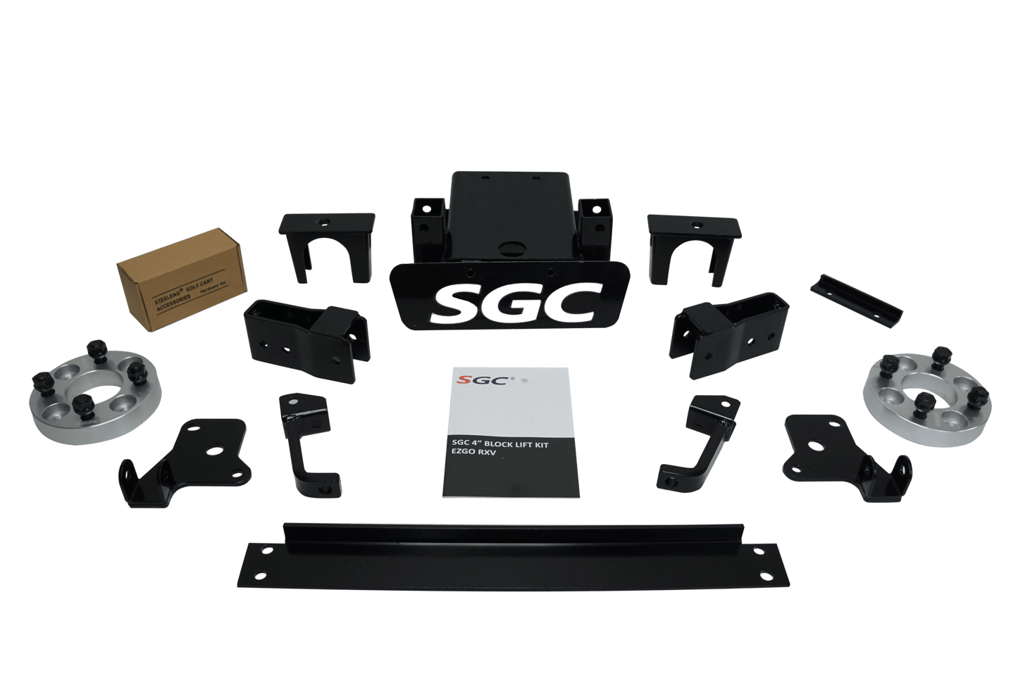LKRX03 – SGC Lift Kit – 4″ Block Kit for EZGO RXV (2008-2013)