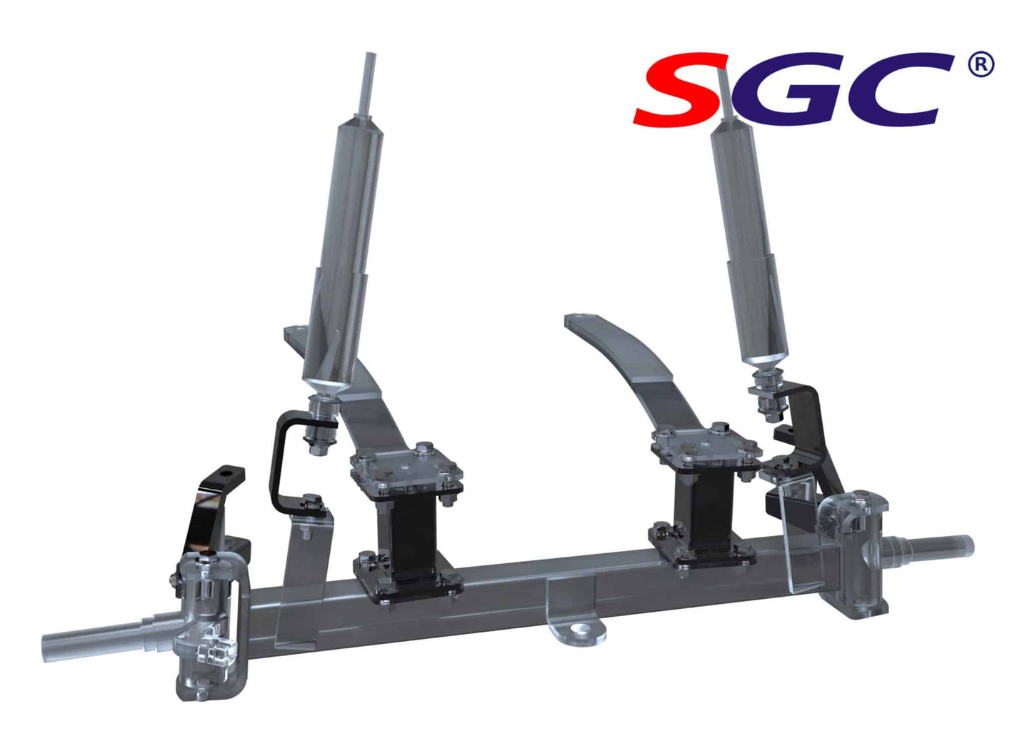 LKMA01 – SGC Lift Kit – 4″ Block Lift Kit for EZGO Marathon (1980-1994) Electric