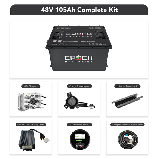 Epoch 48v 105ah Lithium (LiFePO4) Conversion Kit