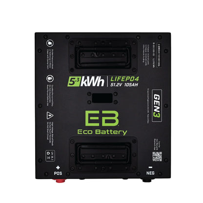 Eco Battery 48v 105ah Lithium (LiFePO4) Conversion Kit *BACKORDER*