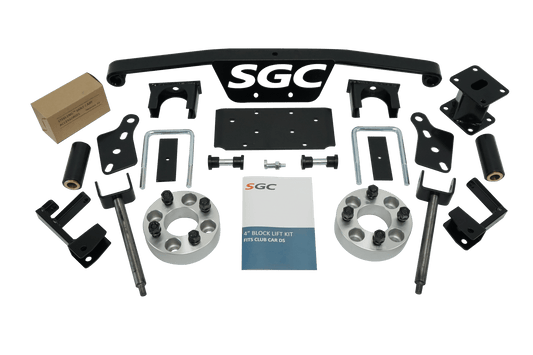 LKDS03 – SGC Lift Kit – 4″ Block (Spindle Extension) for Club Car DS (1993-2010)