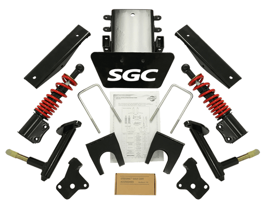 LKRX02 – SGC Lift Kit – 6″ Heavy Duty Built-In Coil-Over Shock A-Arm for EZGO RXV (2008-2013) Elec/Gas