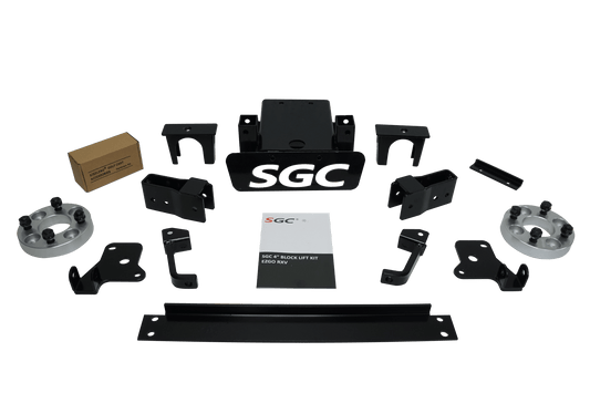 LKRX03 – SGC Lift Kit – 4″ Block Kit for EZGO RXV (2008-2013)