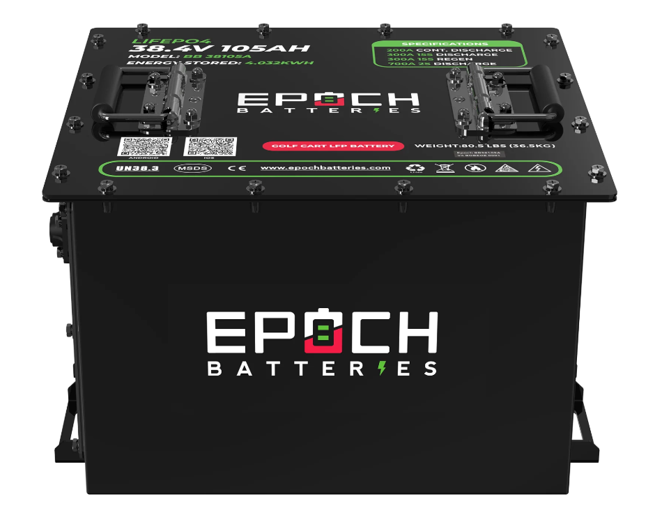 Epoch 36v 105ah Lithium (LiFePO4) Conversion Kit